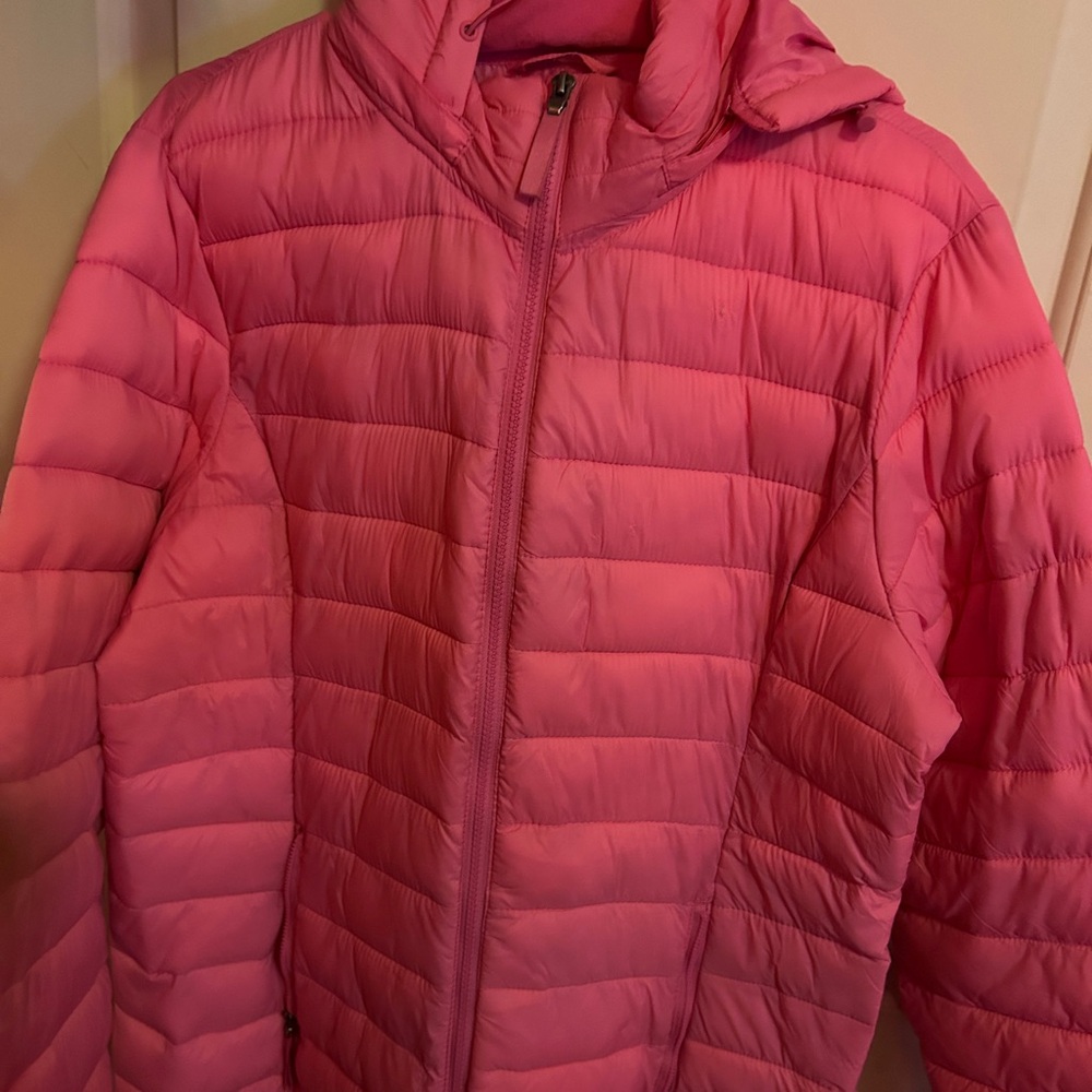 Pink Puffer Jacket